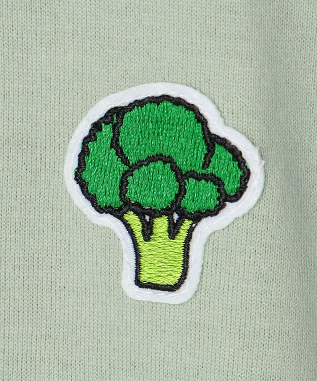 ANY KIDS 【ke ke ke】GOOD MORNING チュニック ワンピース ミントグリーン