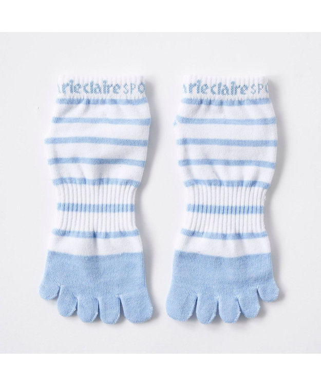 FILA GOLF／marie claire 【marie claire SPORT】 五本指ソックス ブルー