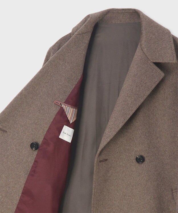 Paul Smith カシミヤ ロングコート ブラウン