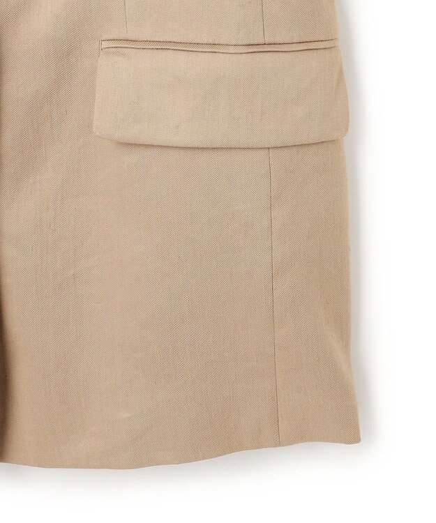 BEIGE， MICA / リネンブレンドテーラードジャケット  L.Taupe