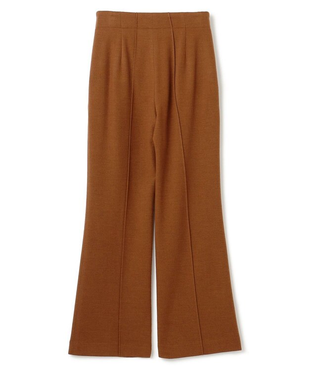 BEIGE， MAZARINE / スリムフレアパンツ L.Brown