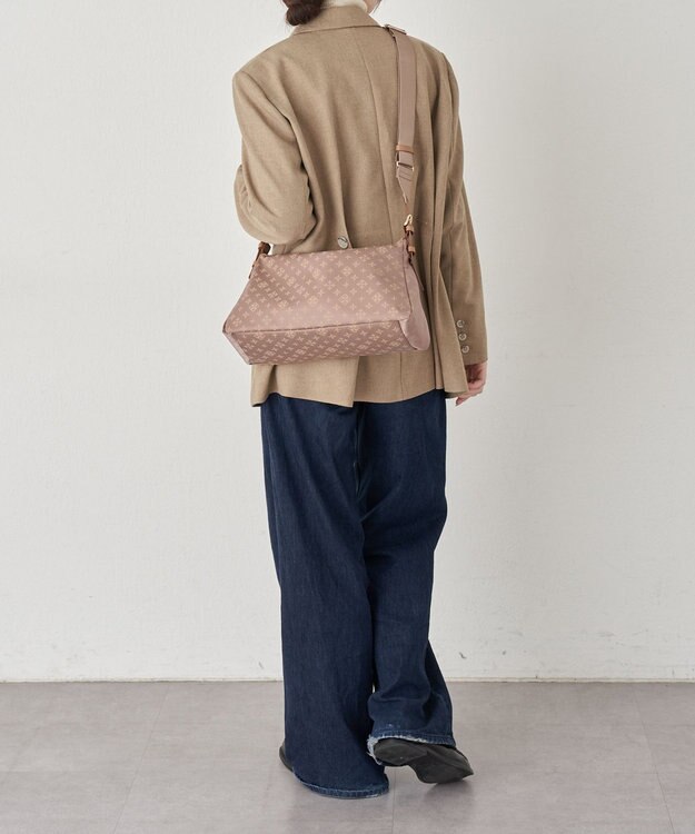 russet ナイロンジャガード2WAYショルダーバッグ(SF-274) Mocha