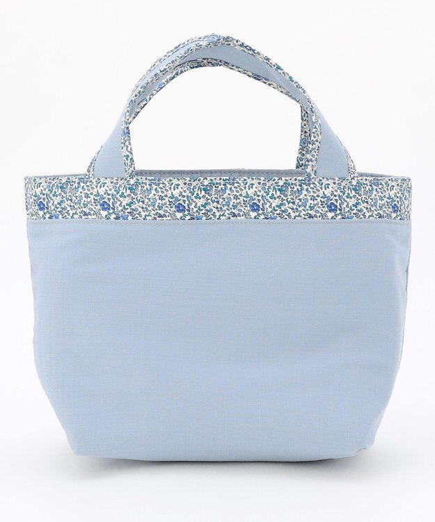 J.PRESS LADIES 【WEB限定カラーあり・リバーシブル】キルティング ミニトートバッグ 【WEB限定】サックスブルー系