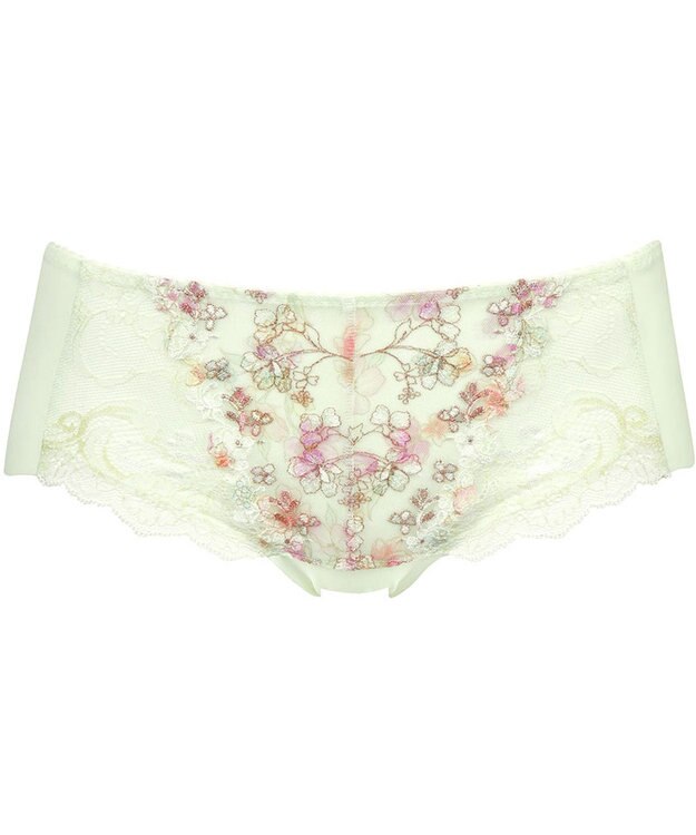 Wing ショーツ Wing Lesiage 【2920シリーズ】 PB2920・PB2921とペア やさしいフィット感 アウターにひびきにくい(バック裾) はきこみ丈あさめ PF2921 ウイング／ワコール グリーン