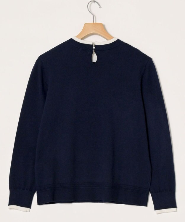 ONWARD Reuse Park 【組曲】ニット秋冬 ネイビー