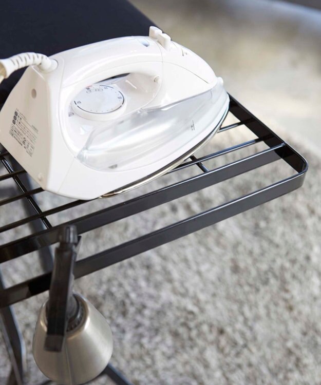 tower スタンド式アイロン台 タワー ブラック ブラック