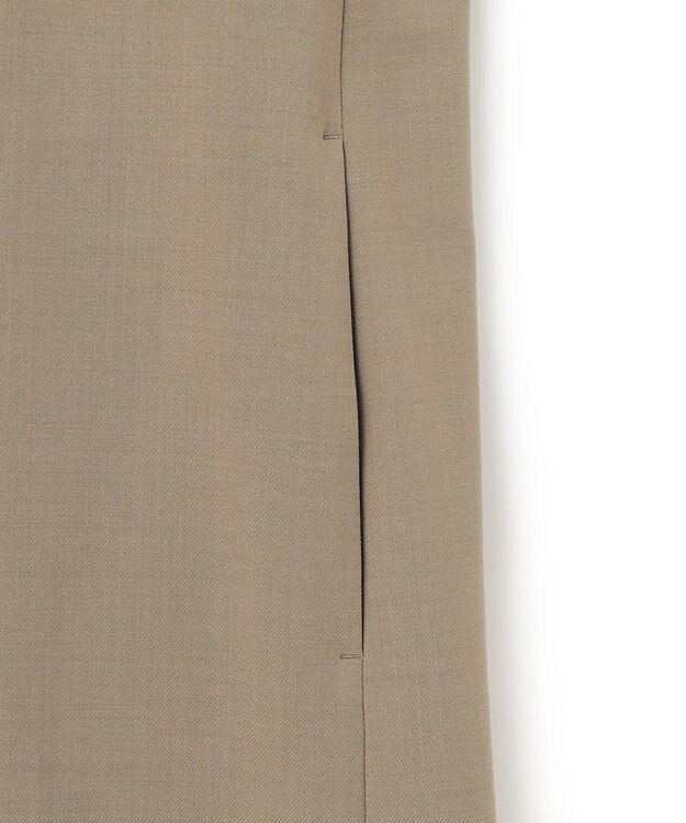 ICB 【洗える】ウール2WAYストレッチ ジレ フォーン系