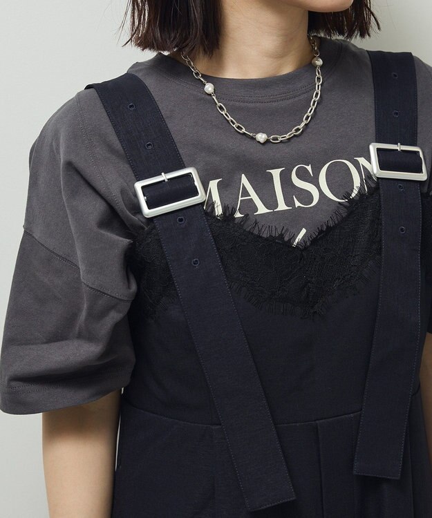 Green Parks ・ＳＵＧＡＲ　ＳＰＯＯＮ　レーストリムオールインワン Navy