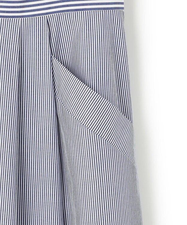 TOCCA 【洗える】STRIPE PARTY ドレス ブルー系5