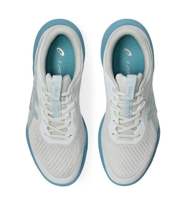 ASICS WALKING ゲルライドウォーク ライト 2 ライトグレー×ライトブルー