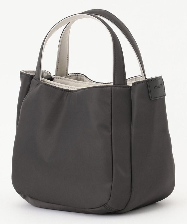 Y'SACCS 【ムック本掲載】ナイロンボンディング2WAYトート　SSサイズ グレー