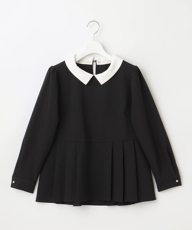 Feroux 【洗える】2WAY 美シルエット セットアップ ブラック系