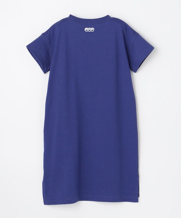 ANY KIDS 【ke ke ke】GOOD MORNING チュニック ワンピース ブルー