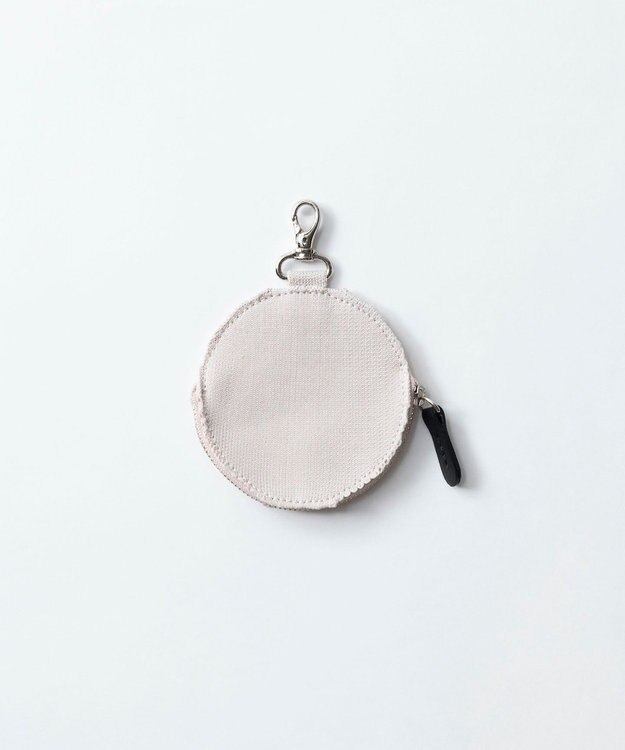 TRICOTE KNIT CIRCLE POUCH／ ニットサークルポーチ 82BEIGE
