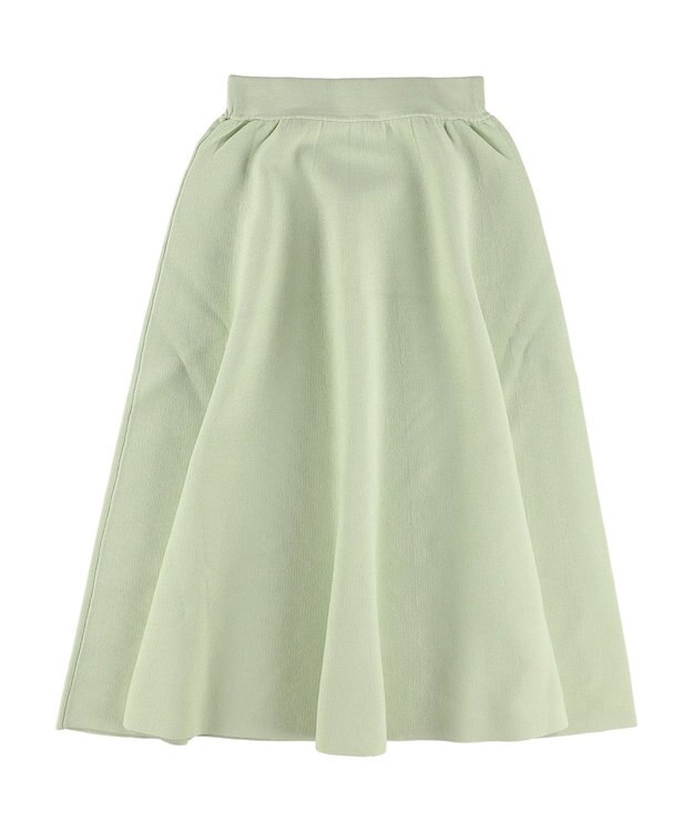 Green Parks ミラノリブフレアスカート Mint