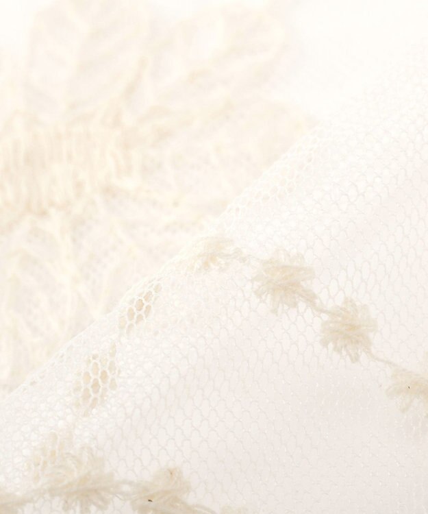 AMERICAN HOLIC チュールレーススカーフ Off White