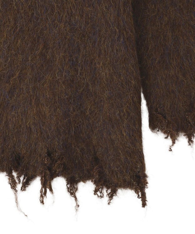 CRAFT STANDARD BOUTIQUE ノルディック起毛ニットプルオーバー Brown