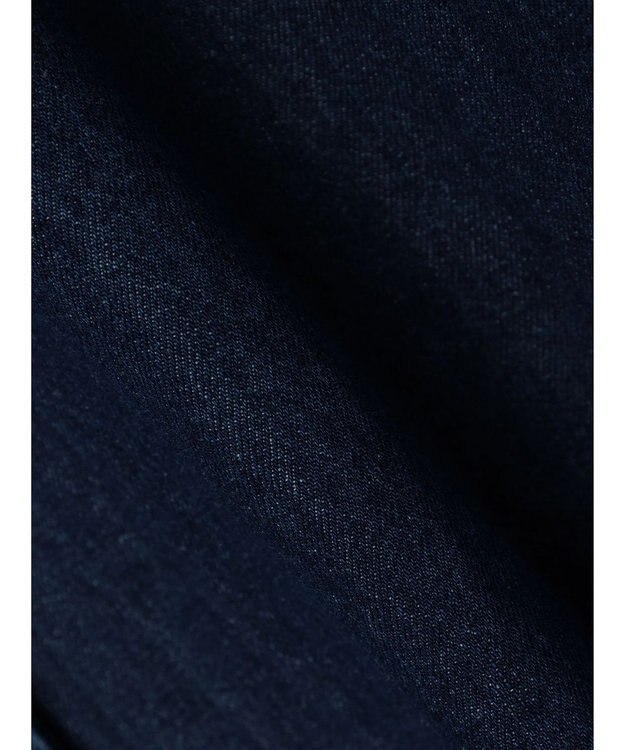 CRAFT STANDARD BOUTIQUE デニムパール釦サークルブラウス Indigo