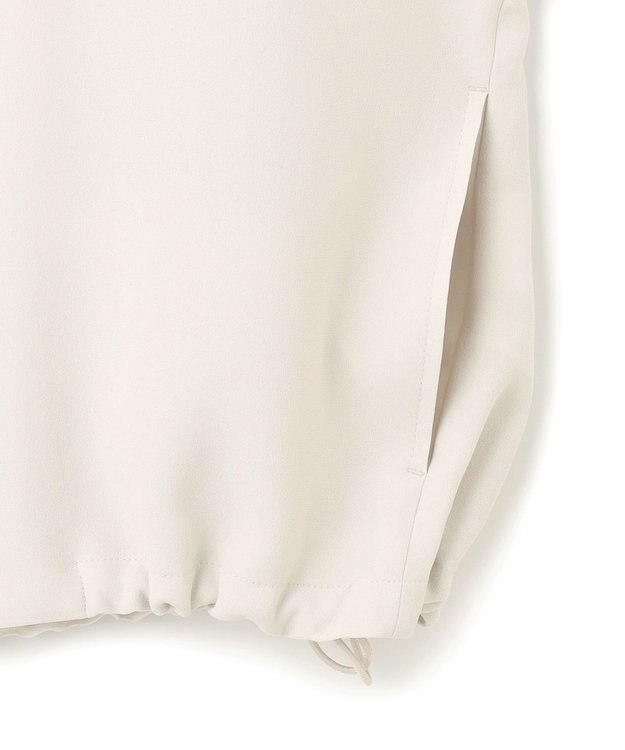 23区 【一部店舗限定/吸水速乾/UVカット/接触冷感】ストレッチジョーゼット フレンチスリーブ ブルゾン ベージュ系