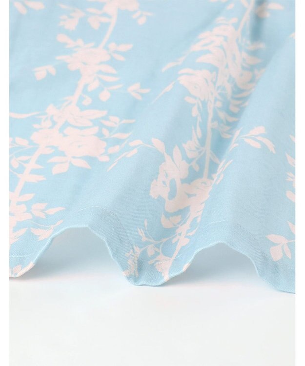 Wing パジャマ 長袖 長ズボン 綿100%(本体) レディース EP7041 ウイング／ワコール サックス