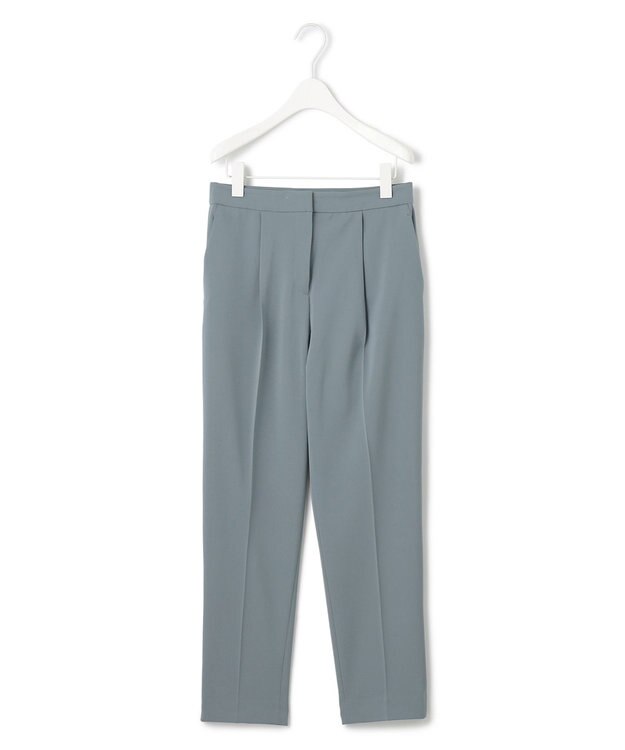 ICB 【UVカット・防シワ・速乾・洗える】Fiedテーパードパンツ ブルーグレー系