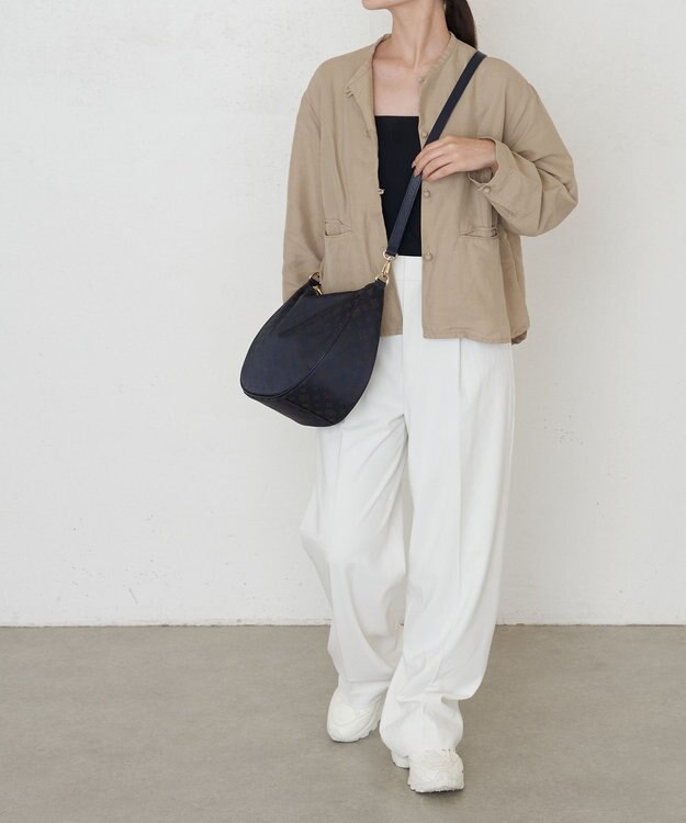 russet ナイロンジャガード2WAYショルダーバッグ(CE-1620) Purple/BR