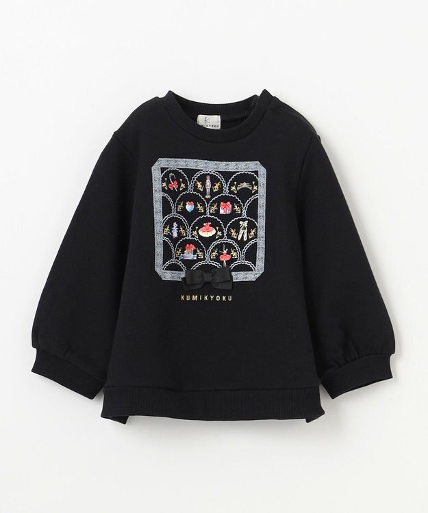 組曲 KIDS 【80-100㎝】NutsCracker トレーナー ブラック系