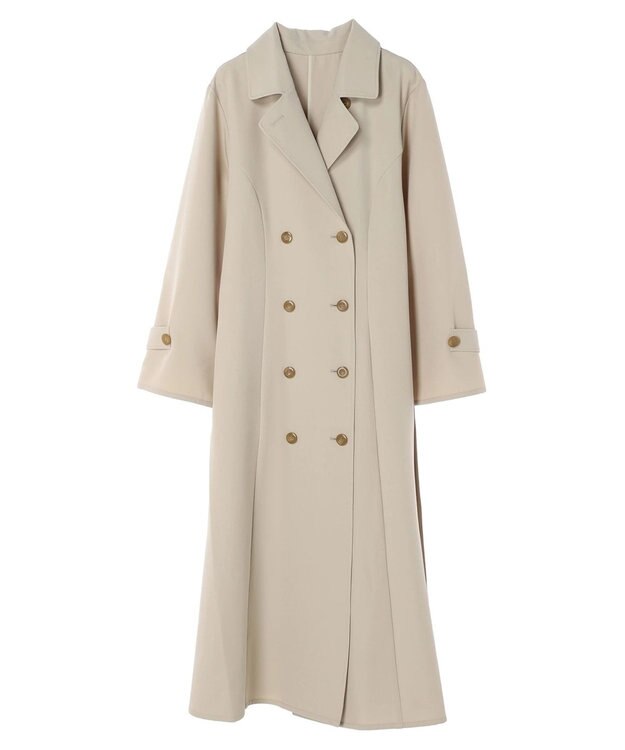 earth music&ecology ２ＷＡＹケープトレンチコート Light Beige