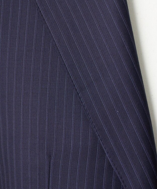 GOTAIRIKU 【Loro Piana Fabric】365 通年スーツ(ネイビー×ストライプ) ネイビー系1