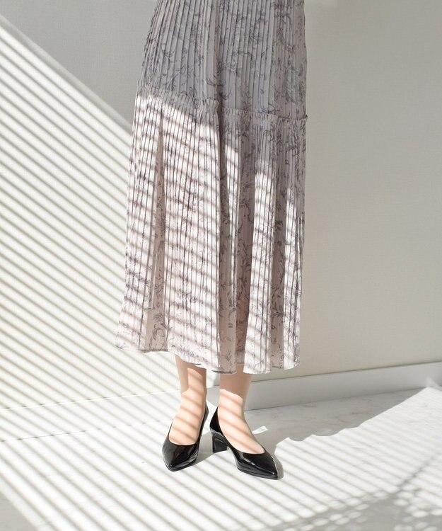 Bridget Birkin 【Bridget Birkin】晴雨兼用ポインテッドパンプス ブラックエナメル