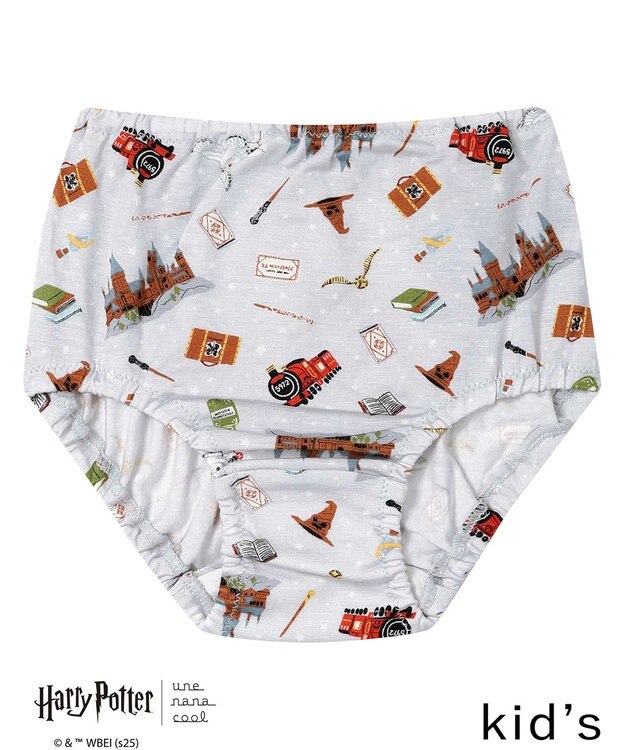 une nana cool 【ハリー・ポッターコラボ】 Harry Potter * une nana cool キッズ 女児用ショーツ グレー