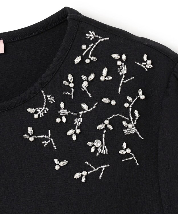 TOCCA TWINKLE BIJOU Tシャツ ブラック系