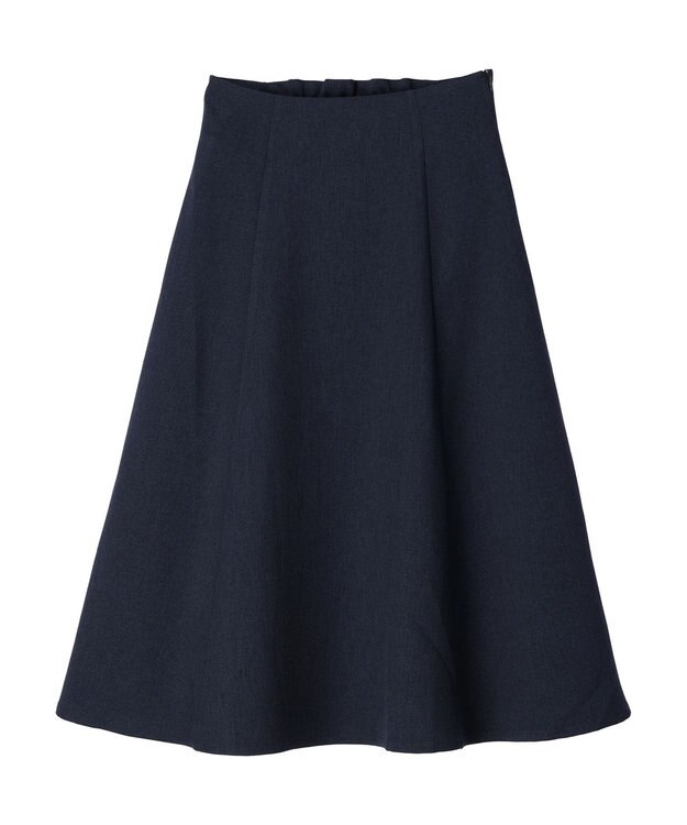 earth music&ecology すきな丈フレアスカート Navy