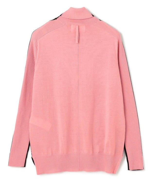 BEIGE， 【洗える】LA MONNAIE / タートルネックニット Bordeaux × Pink