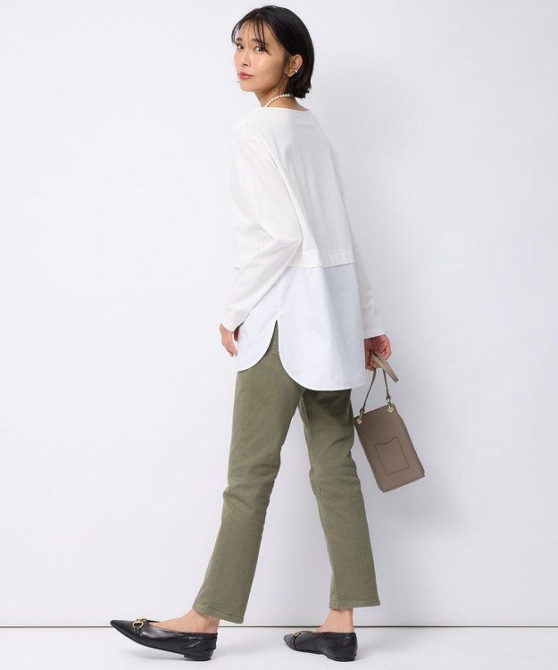 23区 スマホ  ポシェット ブラウン系