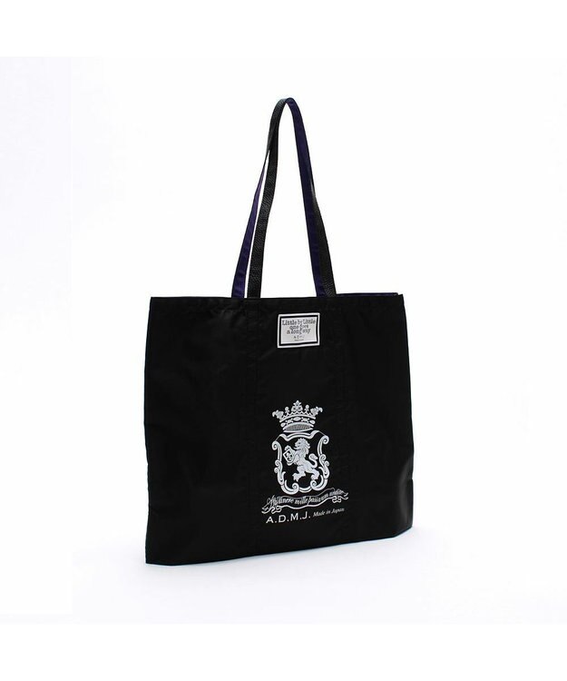 A.D.M.J. 【ナイロン】デービス/サブバッグL ブラック