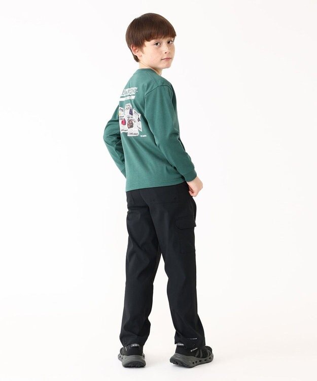 Columbia Columbia/ 【KIDS】ユースフォートモーニンググラフィックロングスリーブTシャツ /コロンビア Rain Forest