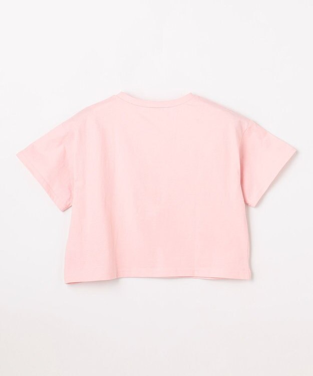 ANY KIDS 【綿100%】オーバーサイズ 半袖Tシャツ ピンク