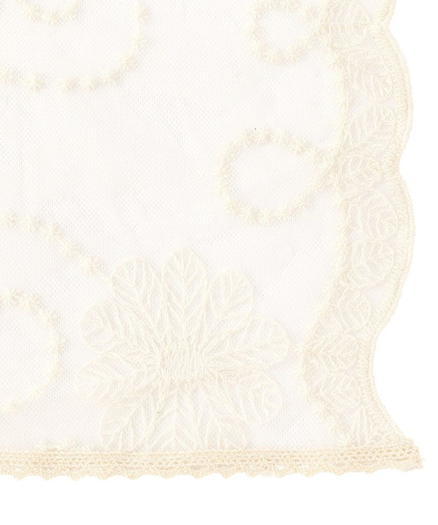 AMERICAN HOLIC チュールレーススカーフ Off White