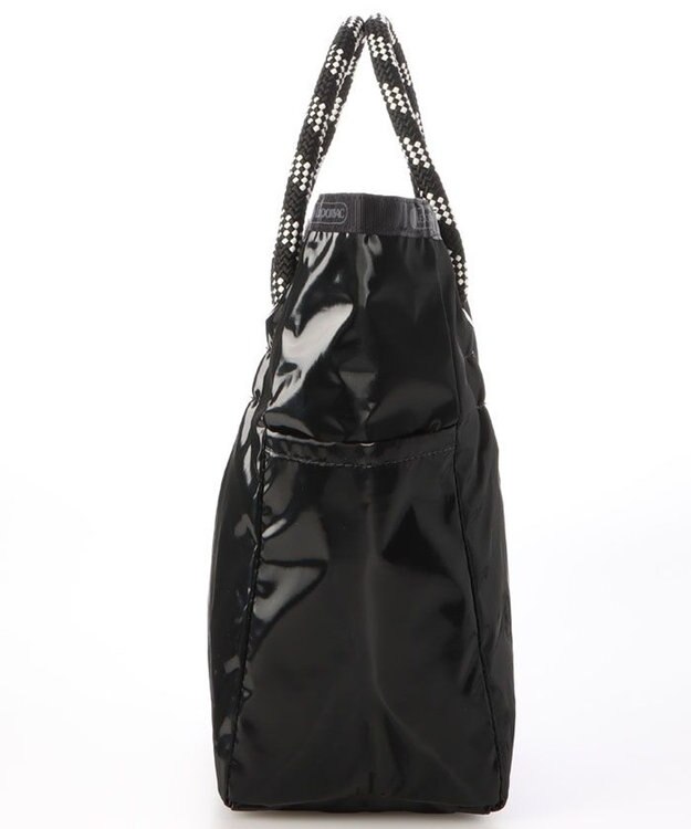 LeSportsac MEDIUM 2 WAY TOTE/２ウェイパープル/ブラックシャイン ２ウェイパープル/ブラックシャイン