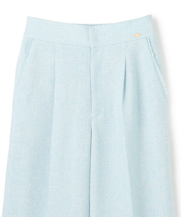 TOCCA 【八木アリサさん着用】【消臭】FROST MIST TWEED パンツ スカイブルー系5