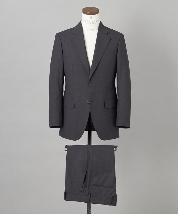 GOTAIRIKU 【オールシーズン対応】WOOL×POLYESTER ライトウェイト スーツ（グレー） グレー系