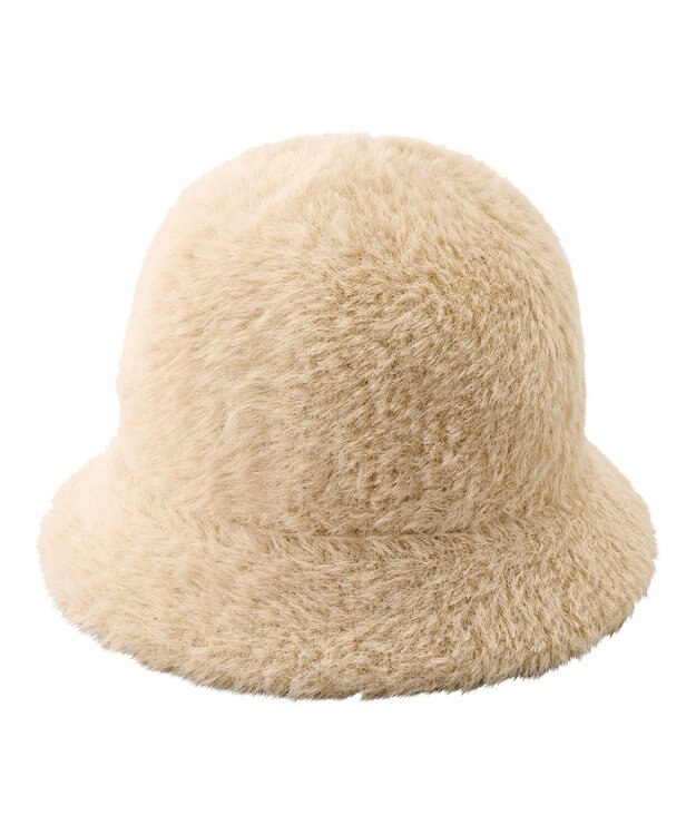 MOONBAT estaa ボリュームヘアリーサーモ バケットハット／サイズ調整可／手洗い ベージュ