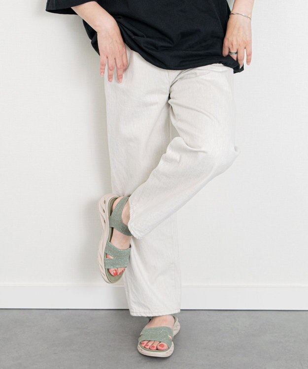Bridget Birkin 【VINCULUM】フレックスソールベルクロサンダル カーキ