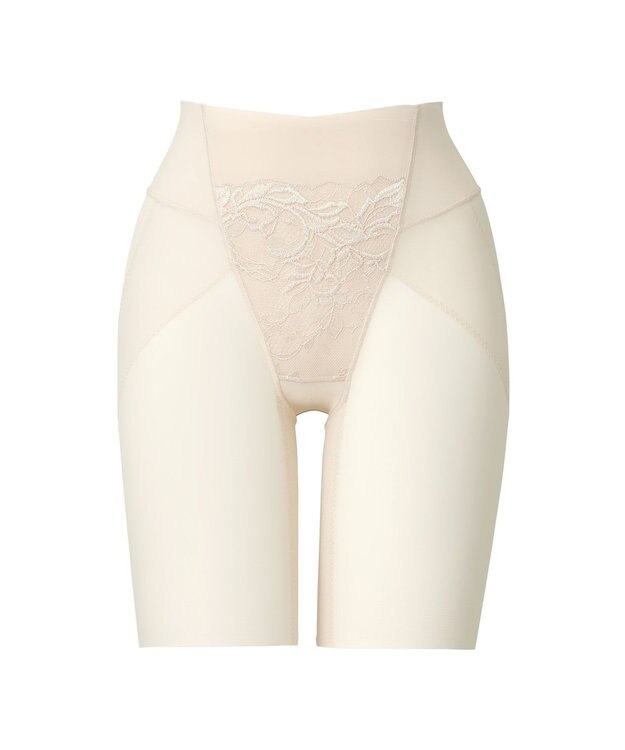 BRADELIS New York 【BRADELIS NewYork peace】　細く見えるガードル23 ミルクベージュ