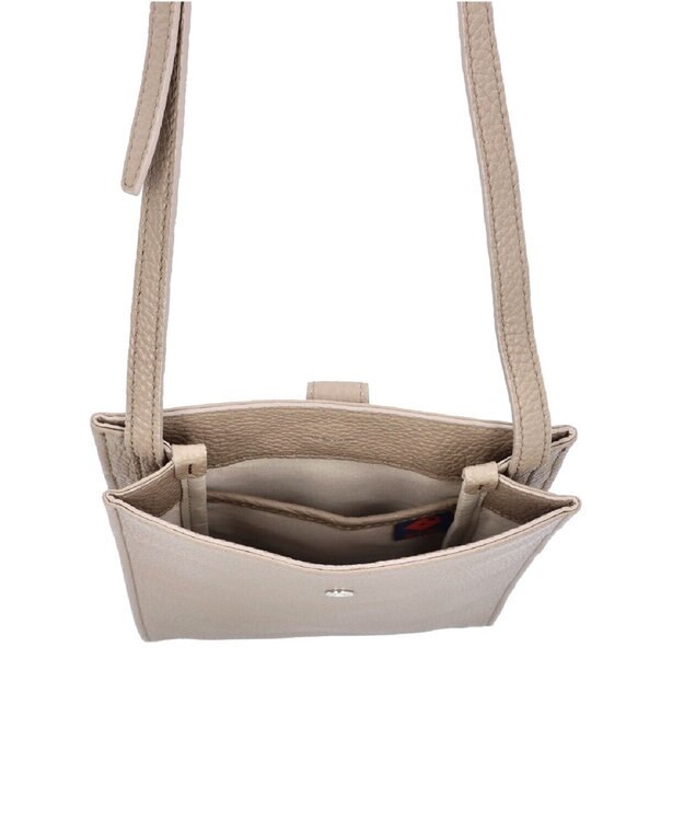 Atelier nuu 日本製 本革 lim ミニショルダー グレージュ