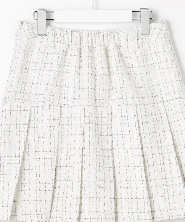 Feroux プリーツミニ スカート ホワイト系1