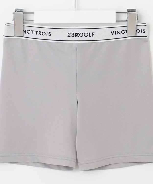 23区GOLF 【WOMEN】インナー スパッツ ライトグレー系