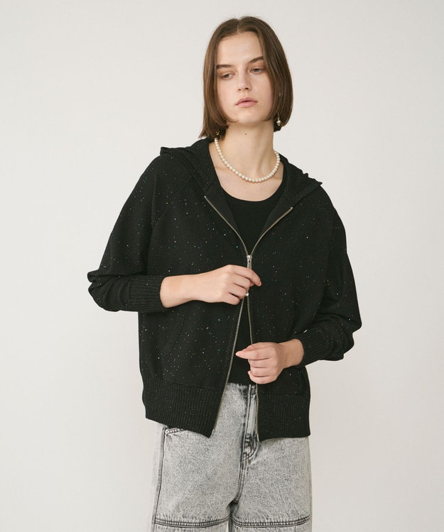 GRACE CONTINENTAL / グレースコンチネンタル スパンコールニット