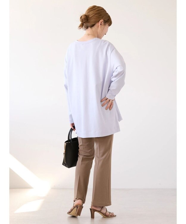 AMERICAN HOLIC サイドスリットカットチュニック Off White